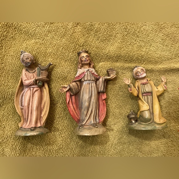 Vintage Fontanini Italy 4” Nativity Lot of 10 pieces - Picture 3 of 16